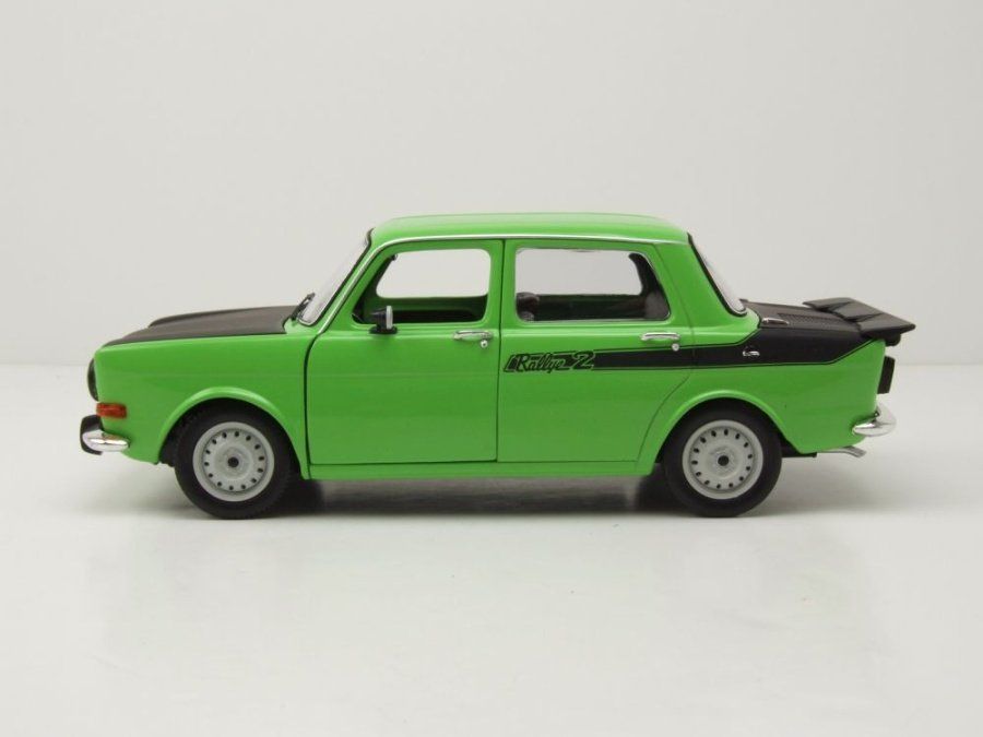 Simca Modellini d'auto: Simca 1000 Rallye 2 Phase II 1976-1978 hellgrün / matt- – Nuovo e nell'imballaggio originale da Gerlafingen venduto da espero88 2