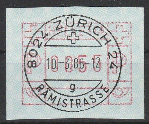 Tutti i francobolli: Nr. 7IIIb Mischtyp 1  40.- – Usato da Oberglatt ZH venduto da Wiedmi6