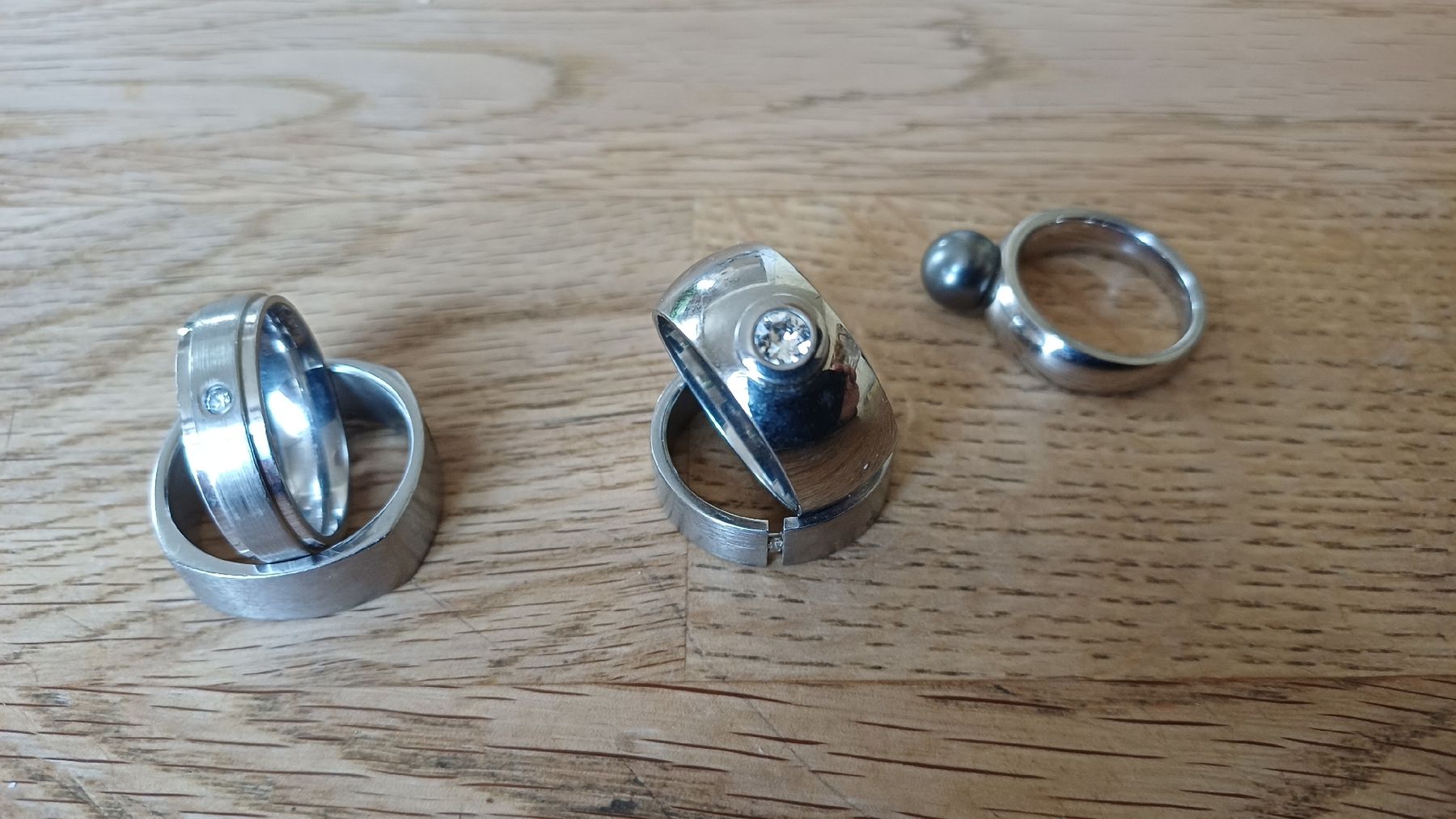 Anelli: 5 Cromstahl Ringe  – Usato da Flawil venduto da Pinkmalibu 6