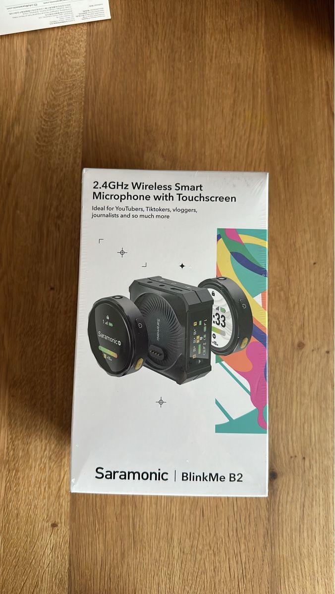 Mikrofone: Saramonic BlinkMe B2 Wireless Smart Mikrofon – Neu und originalverpackt aus Biel/Bienne von rol_xl2c