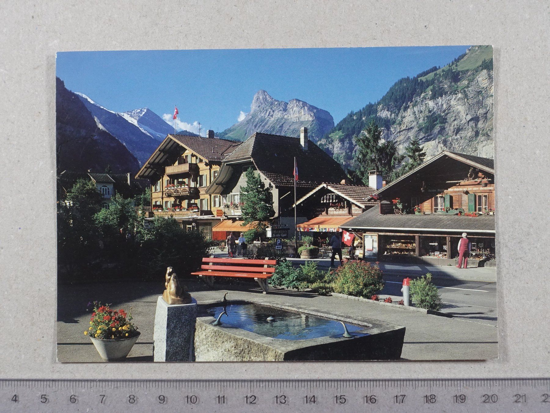 Cartes postales: Kandersteg, 1987, Bahnpost Stempel – D'occasion à Lenzburg par fh1