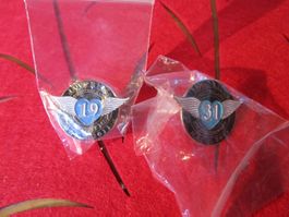 LOVE RIDE SWITZERLAND PINS 2 STÜCK NEU UND ORIGINAL RARITÄT