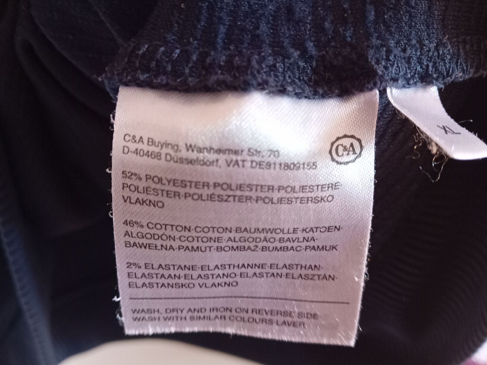 C&A Maglioni & Felpe: Pullover 3/4-Arm, Gr. XL, dunkelblau – Usato da Witterswil venduto da hele04 2