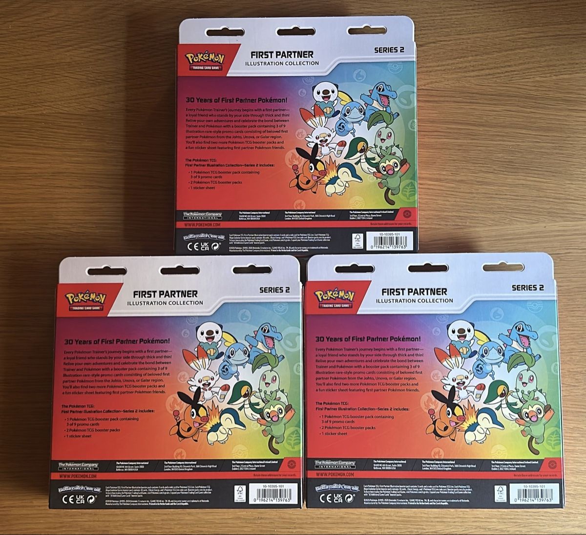 Pokémon Carte collezionabili: 3 box Pokémon first partner illustration series 2 – Nuovo e nell'imballaggio originale da Neuchâtel venduto da leo_t5mr 1