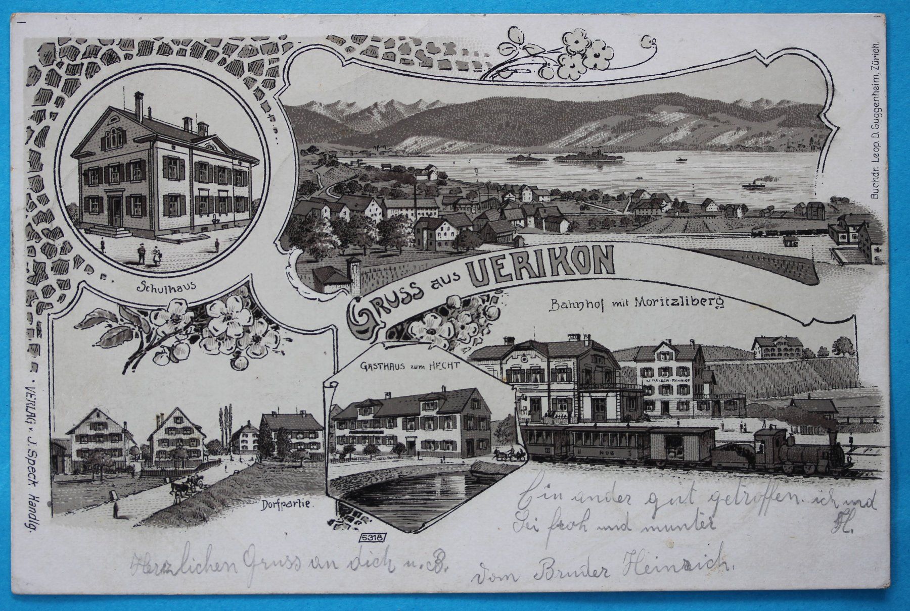 Ansichtskarten: UERIKON LITHO AK – Gebraucht aus Lotzwil von pirolh
