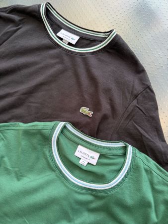 2x Original Lacoste T-Shirt, Zustand wie neu