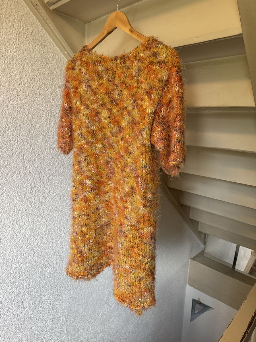 Vestes: Orangene Strickjacke – D'occasion à Zürich par ros_5kfd 2