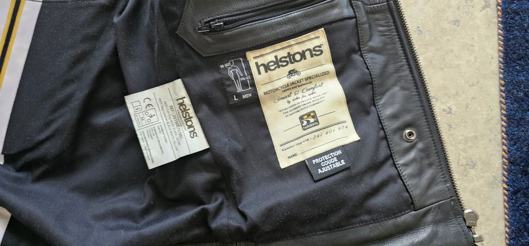Giacche: Helstons Indy Motorrad Lederjacke Herren L – Usato da Zürich venduto da gen_r2l6 6