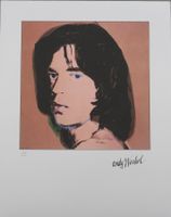 Andy WARHOL Lithographie Mick Jagger