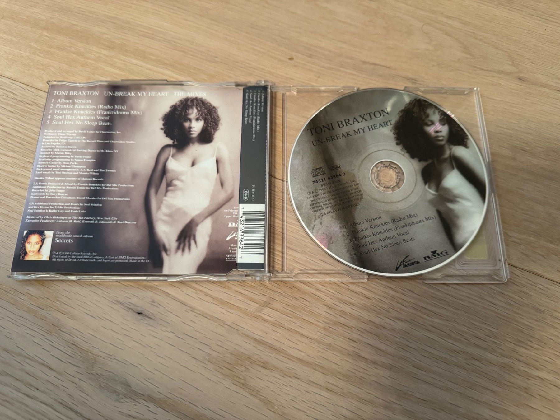 CDs: CD Toni Braxton; Un-break my heart – Gebraucht aus Winkel von Schorley 1