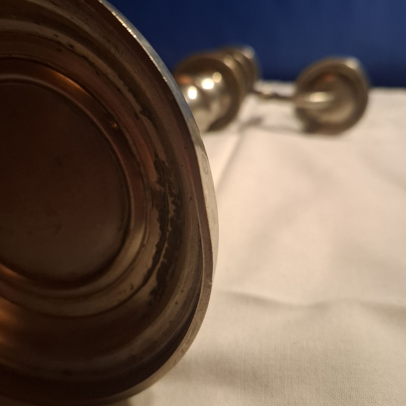 Portacandele: 3 Facher Kerzenhalter Messing – Usato da Nürensdorf venduto da DANG3REUX 7