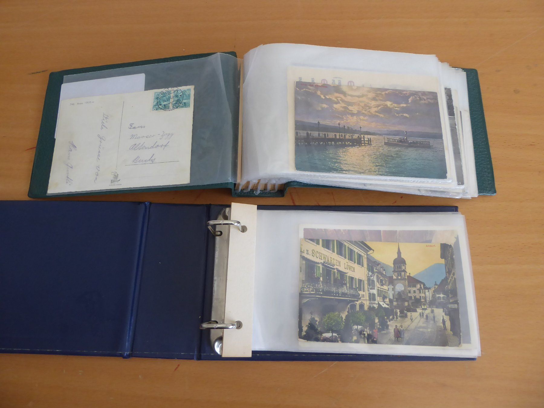 Cartes postales: Sammlung mit alten Ansichtskarten Schweiz – D'occasion à Rothrist par swisstools