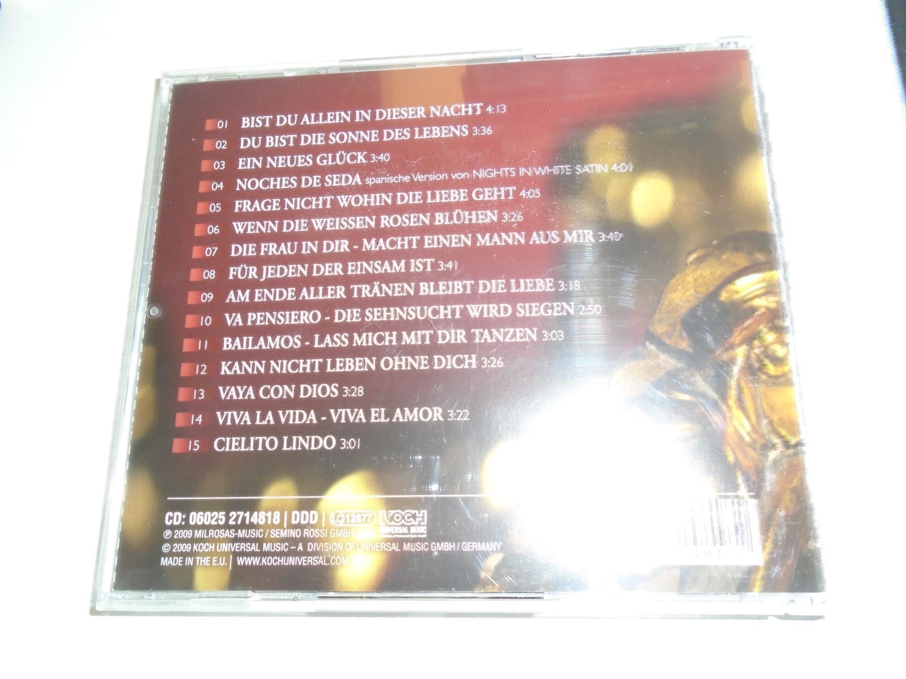CD: Semino Rossi - Die LIebe bleibt CD – Usato da Olten venduto da Disc-Ausverkauf 1