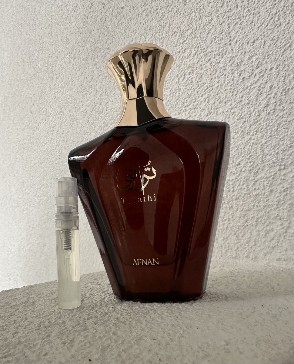 Parfum & Eau de Toilette: Afnan Turathi Brown (3ml Abfüllung) – Gebraucht aus Lyss von PA0000