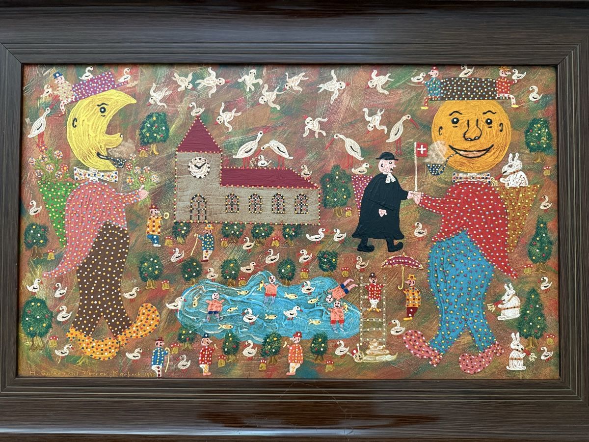 Gemälde: Hans Gutknecht (Art Brut) – Gebraucht aus Birmenstorf AG von Pat_roll 1