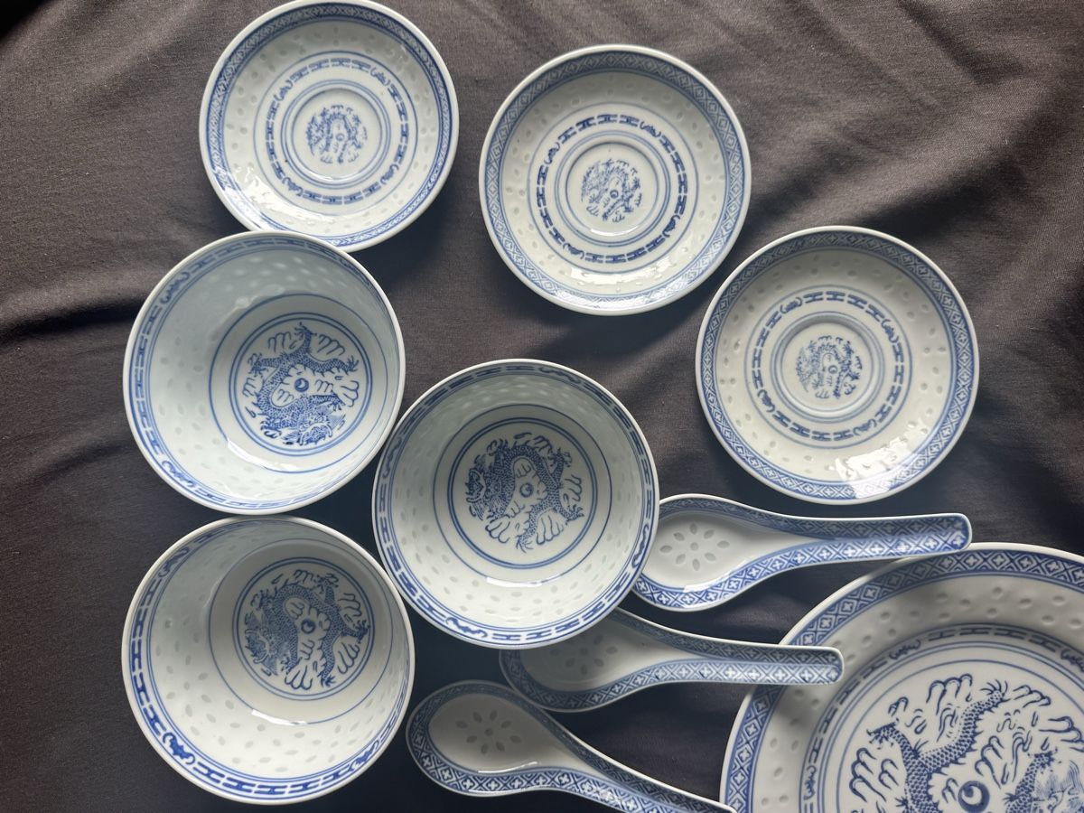 Geschirrsets: Set of dishware - Chinese dragon design  – Gebraucht aus Zürich von kri_zhv2 2
