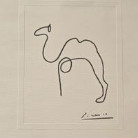Pablo Picasso "The Camel" 1999, Coldwater Collection USA
