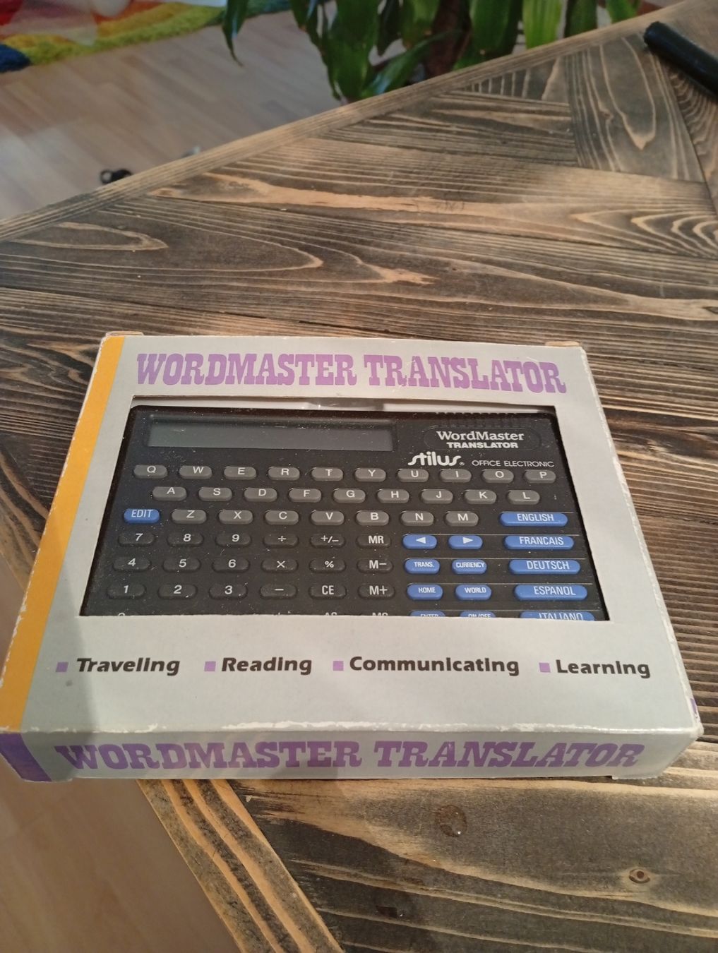 Sistemi audio & multimediali: Wordmaster Translator - Vintage Übersetzergerät Stilus! – Nuovo e nell'imballaggio originale da Engelburg venduto da CH.Me