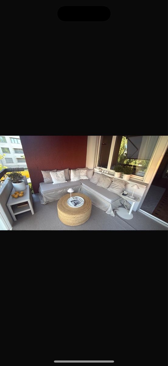 Ikea Sofas: Balkon Lounge beige  – D'occasion à Zürich par gei_9zdl 1