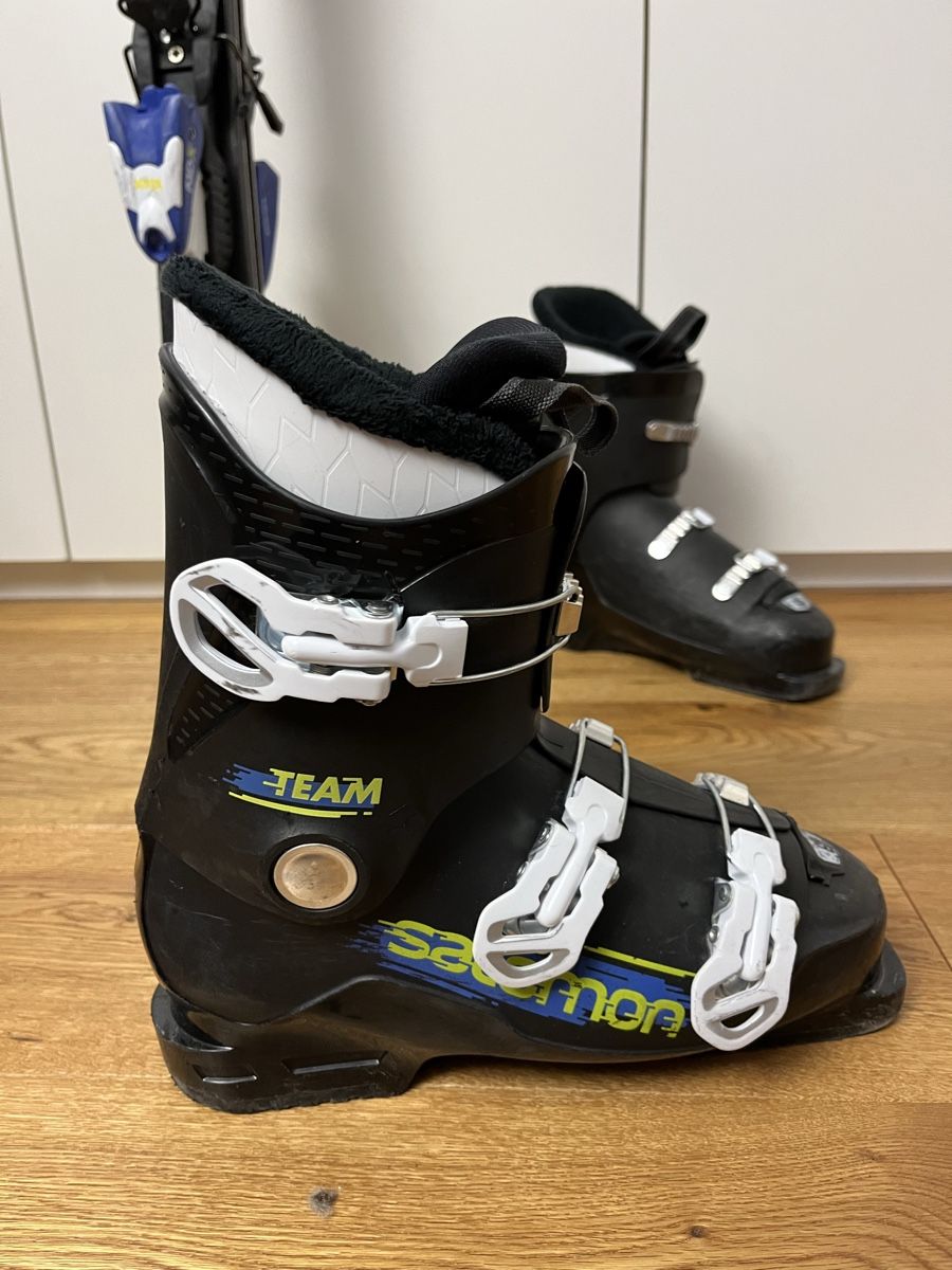 Dynastar Sci: Dynastar Ski Team Comp mit Salomon Skischuhe – Usato da Untereggen venduto da bri_6kr8 1