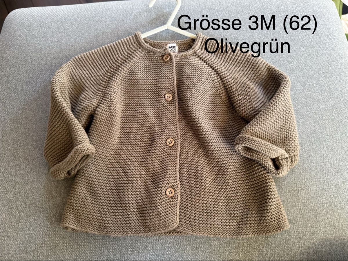 Lotti & Set di vestiti: 4 Baby Strickjacken / Pullover Grösse 62, neuwertig – Usato da Uhwiesen venduto da Zimtsterndli89 3