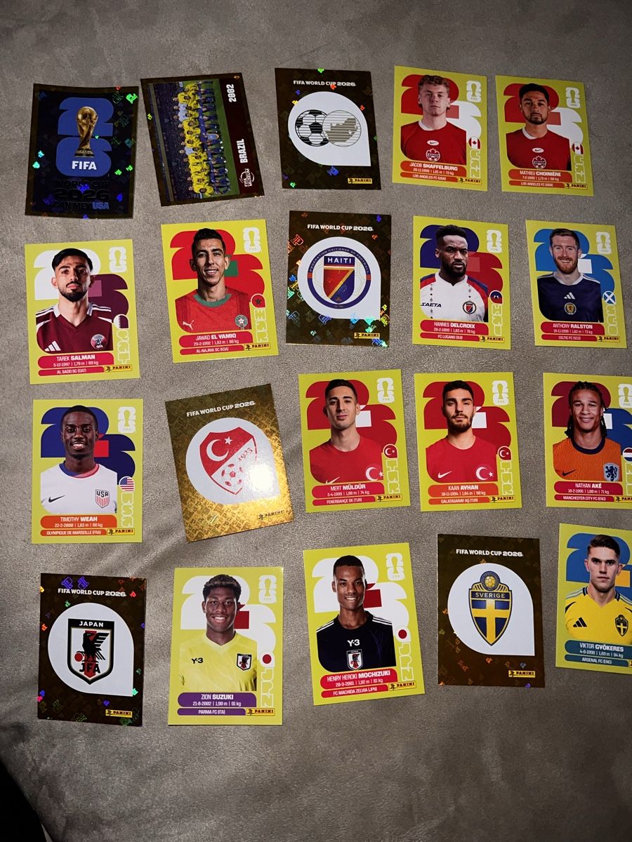Panini Carte collezionabili: 33 Panini No DOUBLES Buy NOW 10.- – Nuovo (secondo la descrizione) da Thalwil venduto da apudhelvetia