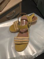 Remonte Sandalen, Grösse 43, Gelb, wie neu, Sommerschuh!
