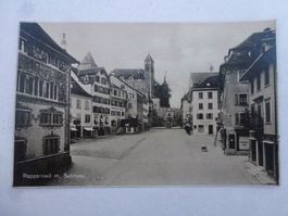 Ansichtskarte Rapperswil m. Schloss 1931