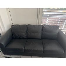 Divani: Sofa 3-Sitzer - Leder – Schwarz – Usato da Neuenhof venduto da Sandy2006