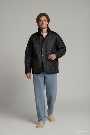 Barbour Polar Quilts Schwarze Steppjacke