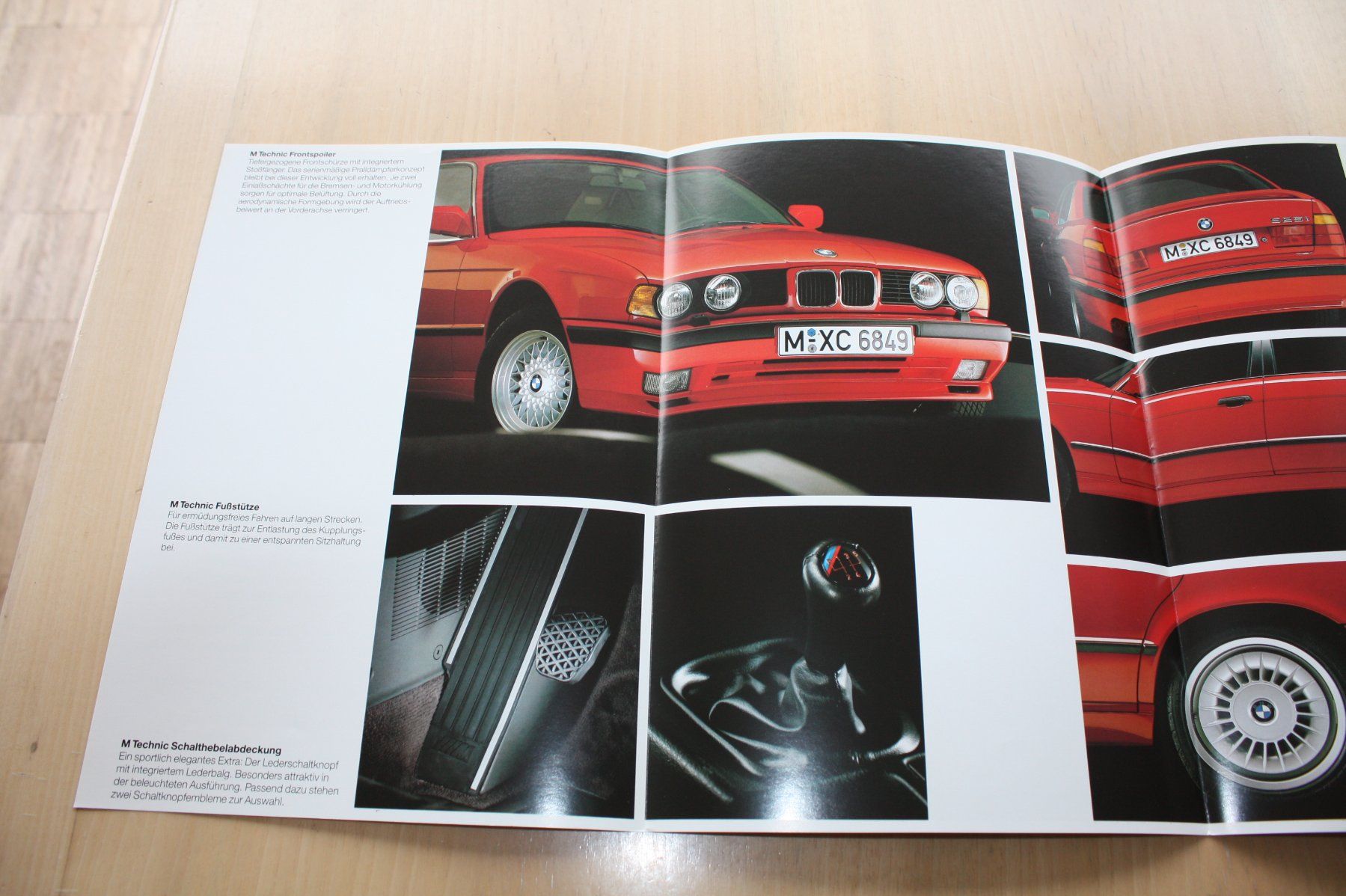 BMW Documenti: Original BMW M-Technic 5er E34 Prospekt 1/1988 – Usato da Wikon venduto da erwin400 2