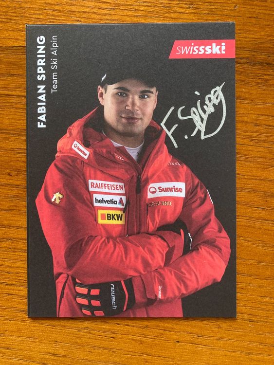 Fabian Spring / orig. AK (Neu (gemäss Beschreibung)) in Lovens für CHF ...