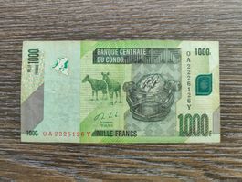 Kongo 1'000 Francs 2013 !!!!!