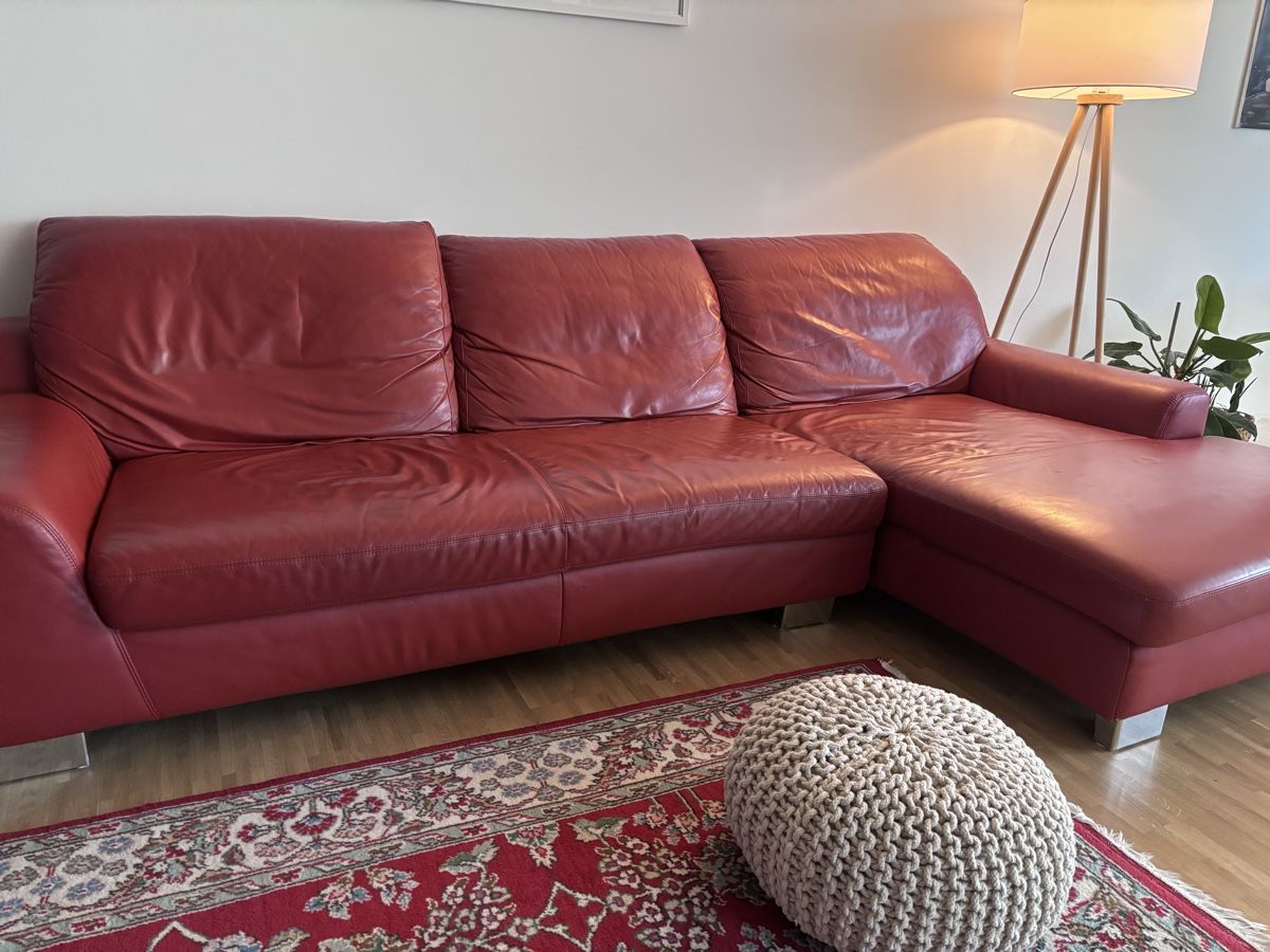 Musterring Divani: Ledersofa Musterring – Usato da Kreuzlingen venduto da ste_s9kb