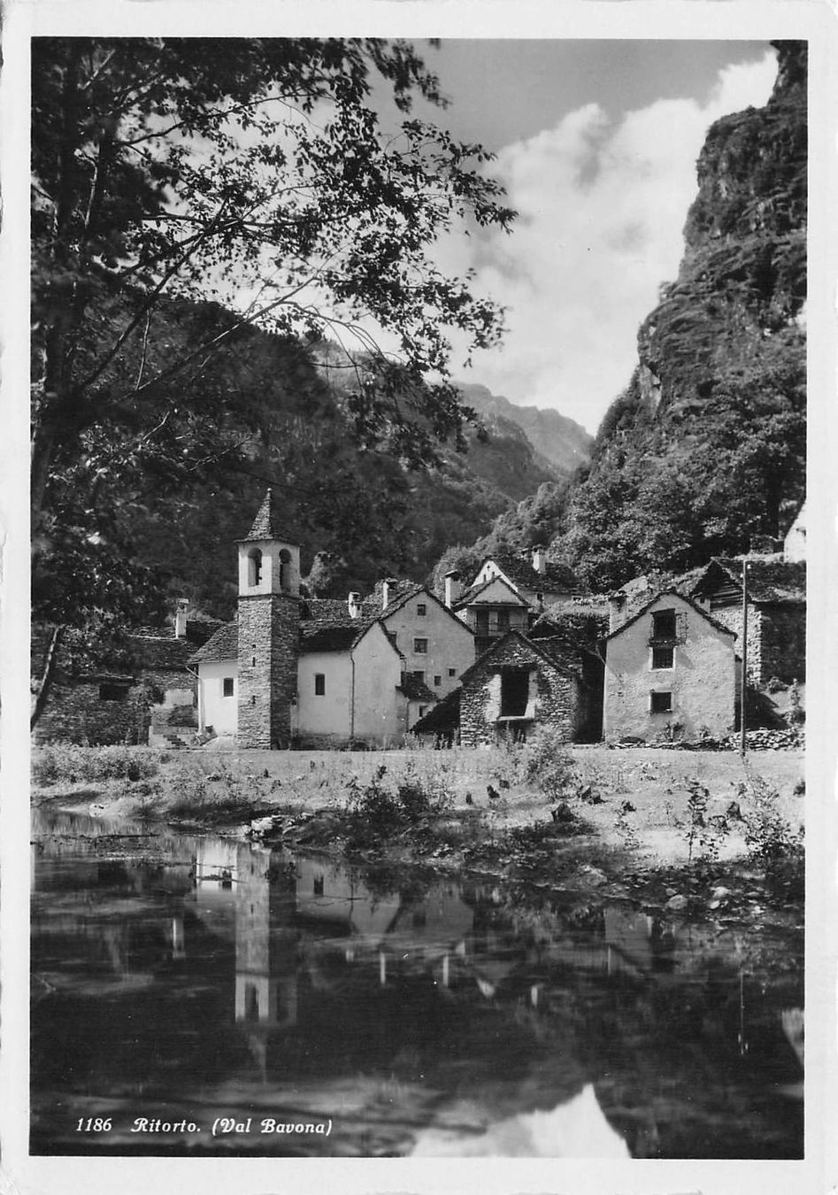 Cartoline postali: Ritorto val bavona G – Usato da Biasca venduto da Blenio71