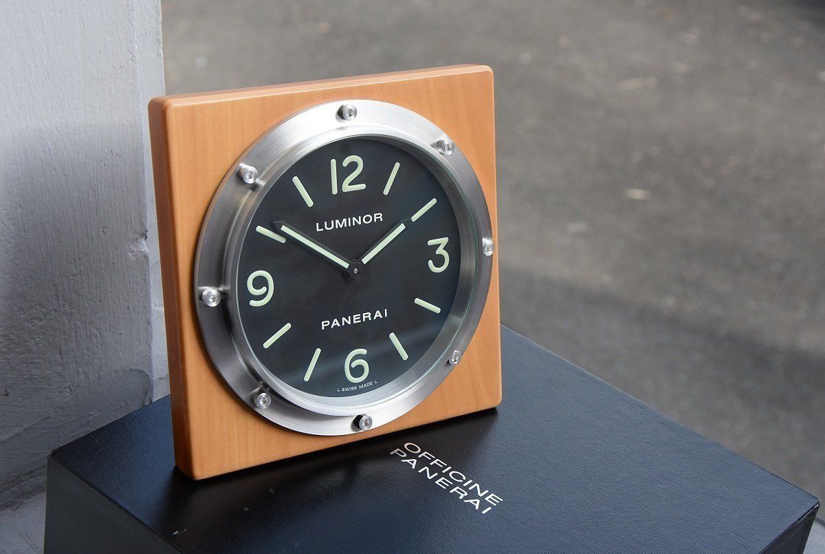 Panerai Orologi: Panerai Tischuhr – Nuovo e nell'imballaggio originale da Thalwil venduto da malexx 3