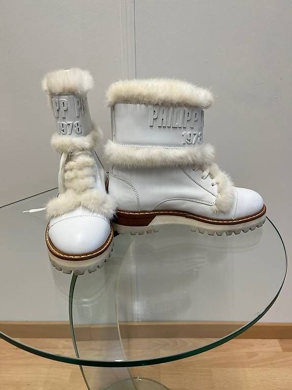 Philipp Plein Scarpe da donna: Philipp Plein bottes cuir taille 38 – Usato da Les Acacias venduto da kim_2dxt 1