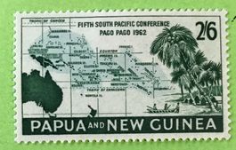 Briefmarken aus Papua-Neuguinea Südpazifische Konferenz