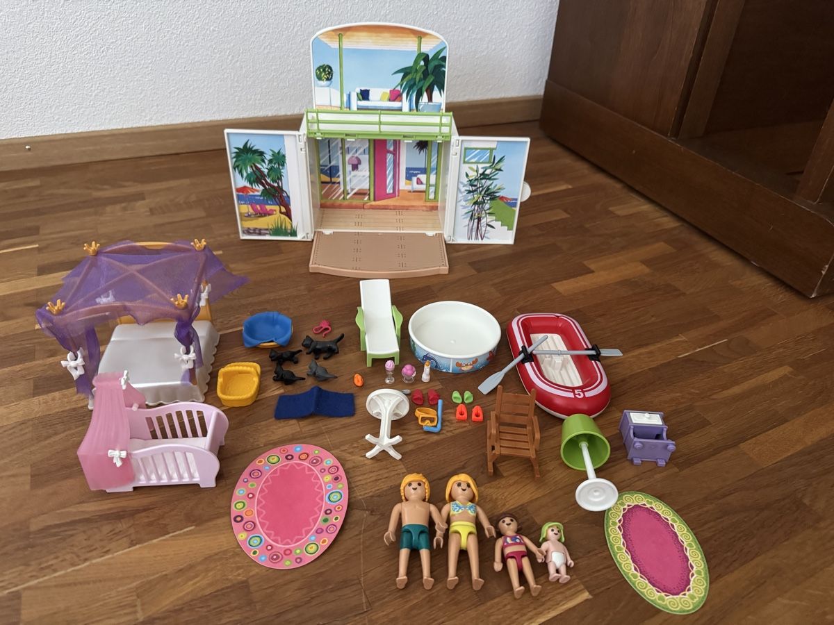 Playmobil Jouets: Playmobil Strandhaus mit Strand – D'occasion à Neudorf par bes_ccy2 5