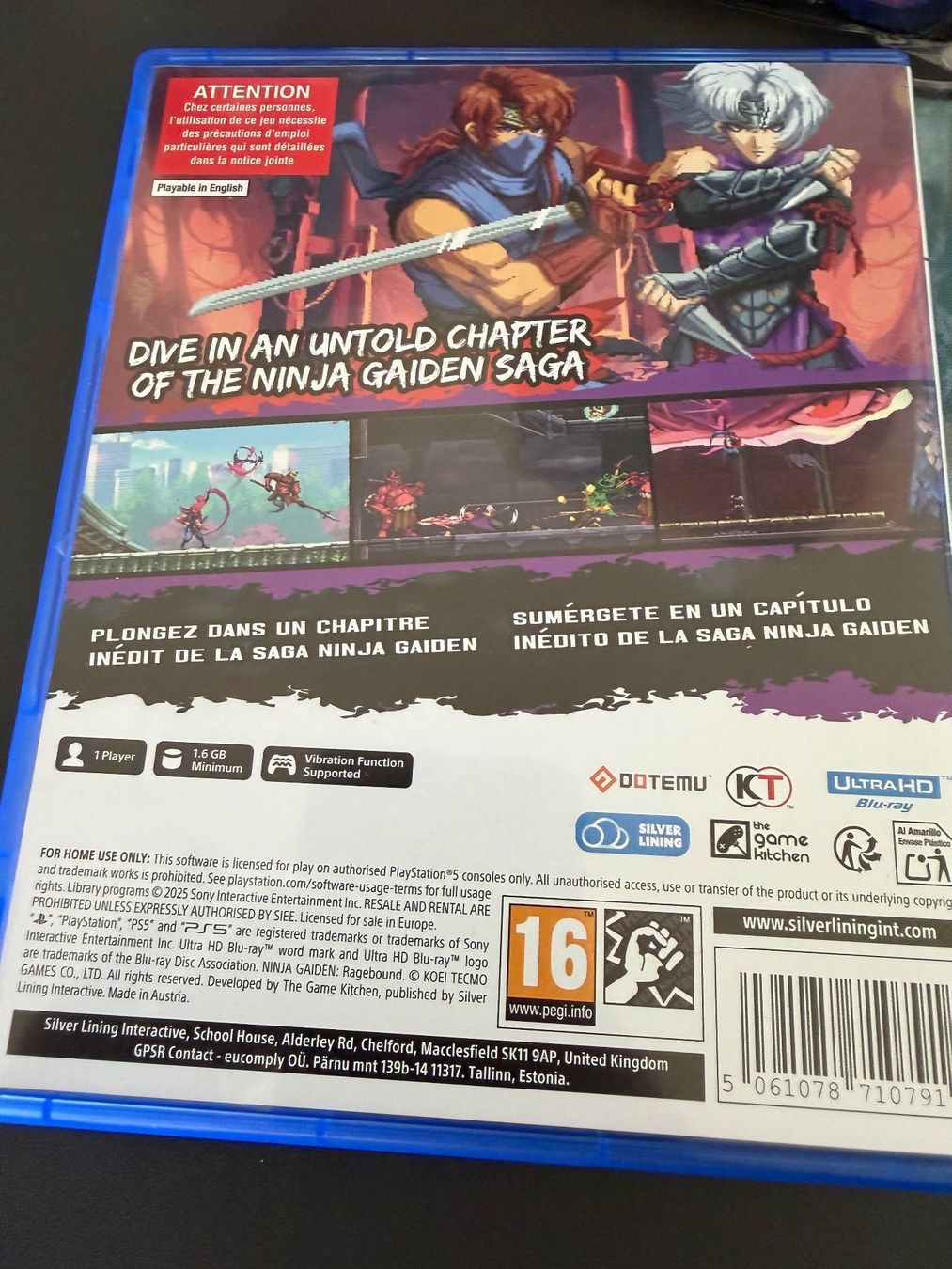Giochi: Ninja Gaiden Ragebound - Special edition PS5 – Usato da La Tour-de-Peilz venduto da Torcat 4