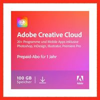❤️ Adobe Creative Cloud 12 Monate Win / Mac | Design