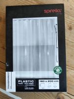 Spirella Duschvorhang transparent 180x200 cm neu