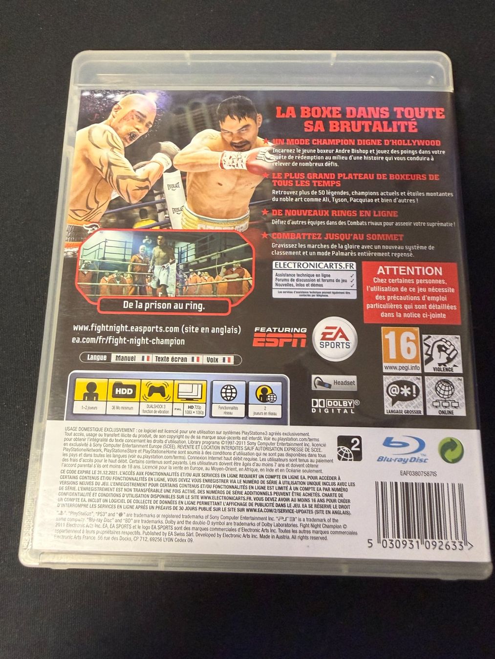 Sony Giochi: Fight Night Champion - PS3 – Usato da Pont-de-la-Morge venduto da Darfal 2