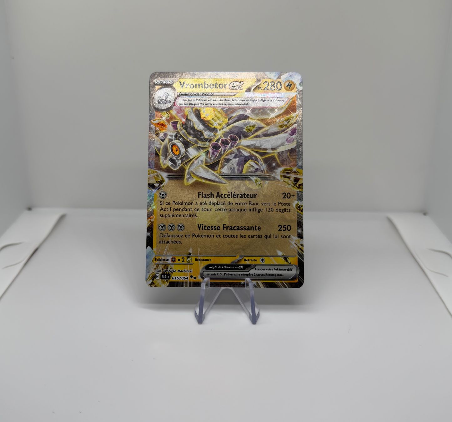 Pokémon Carte collezionabili: Vrombotor Ex (015/064) - Fable Nébuleuse - Ev6.5 - SFA FR – Usato da Chézard-St-Martin venduto da Kro_Cards 2