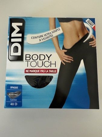 Collant noir DIM OPAQUE 40D - taille 4