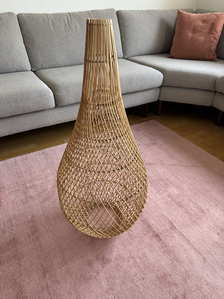 Paralumi: Neuer Rattan Design Lampenschirm – Nuovo e nell'imballaggio originale da Forch venduto da AUBE_ZH
