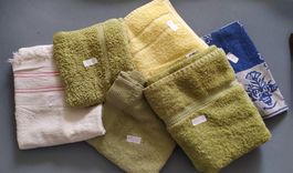 6 serviettes de toilette
