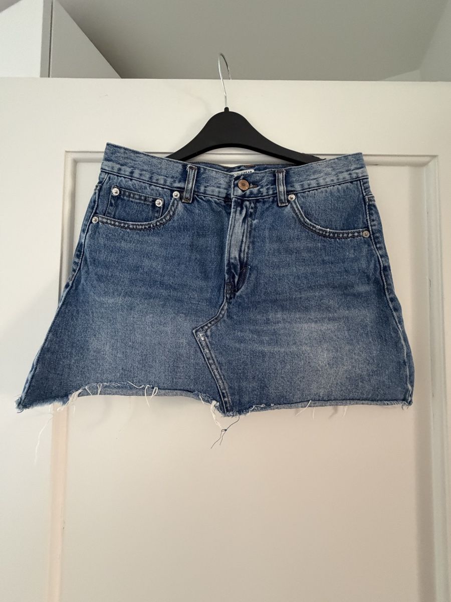 Pull&Bear Gonne: Jeansrock Pull&Bear blau Grösse M gebrauchter Zustand – Usato da Luzern venduto da jil_5tdb