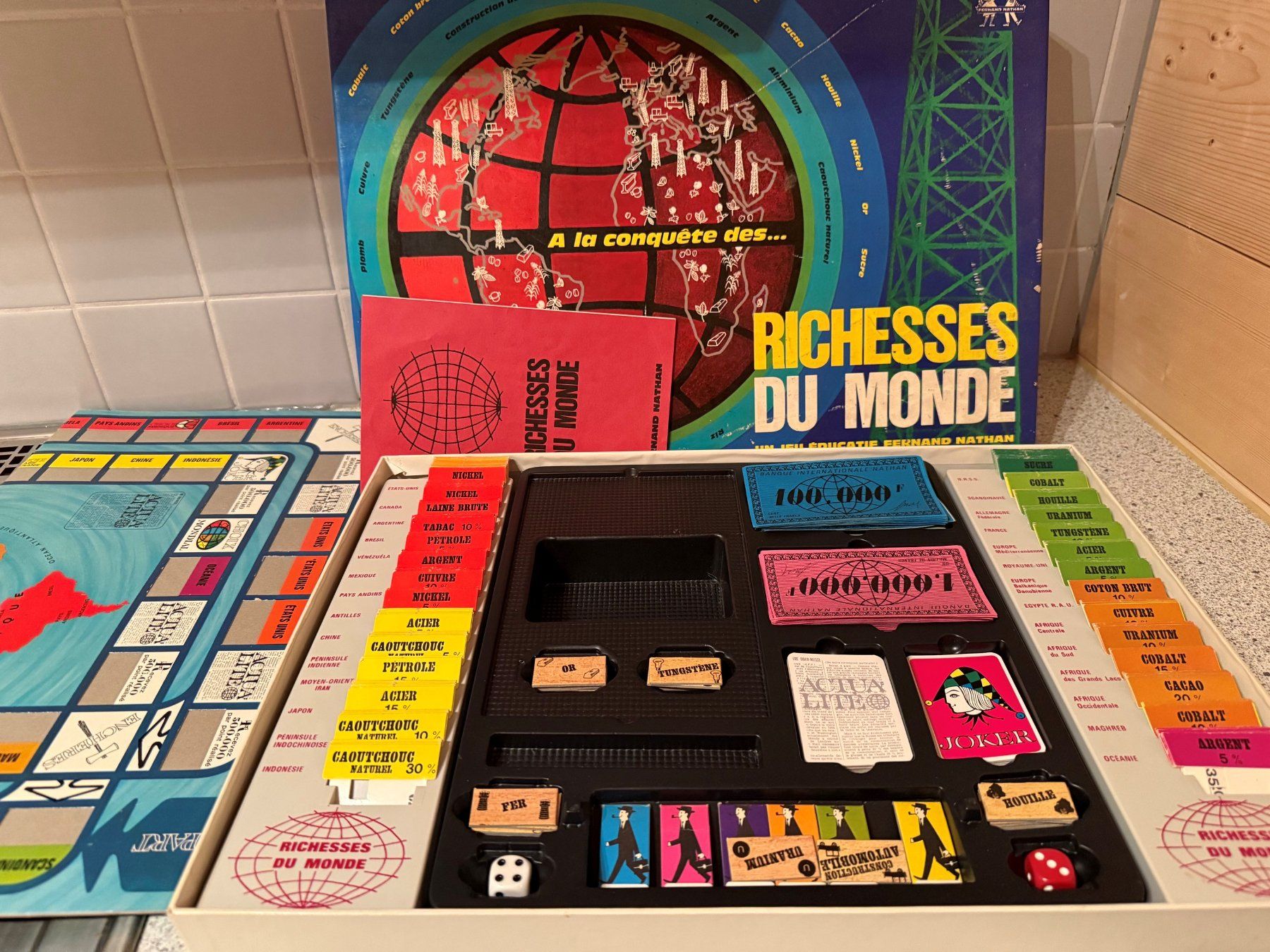 Giochi: jeu de société Richesses du monde – Usato da Champéry venduto da Madodusud358