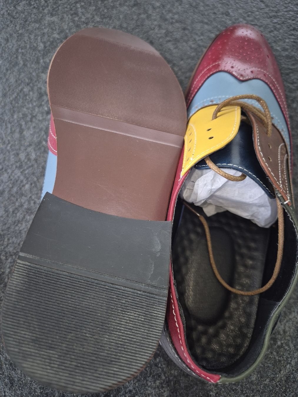 Scarpe da uomo: Halbschuhe Multicolor Gr 41 NEU – Nuovo e nell'imballaggio originale da Hauenstein venduto da Zacherl 4